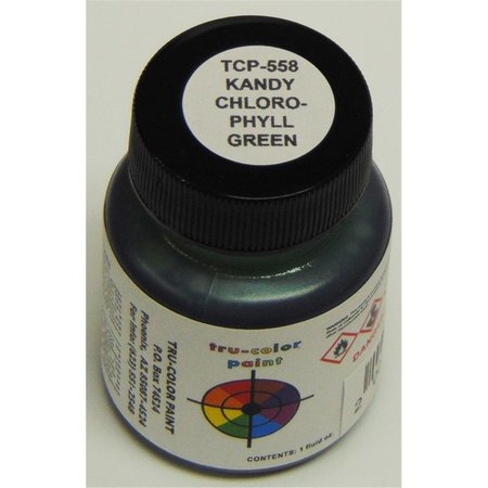 TRUE COLOR PAINT High Gloss Kandy Chlorophyll Green Paint TCP558